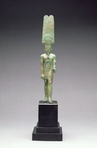 Beeld van de god Amon-Re, waarschijnlijk Late Periode (716-332 v.Chr.)
